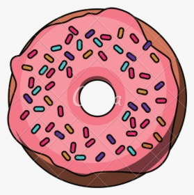 Donut Cartoon Png - We Will Miss You Coworker, Transparent Png, Free Download