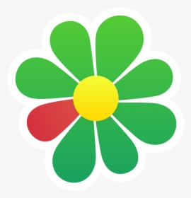Flower Logo Green - Icq App, HD Png Download, Free Download