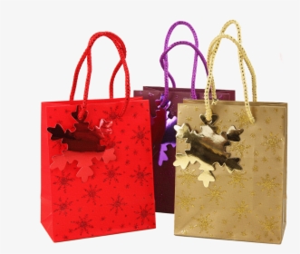 Christmas Gift Bags Png, Transparent Png, Free Download