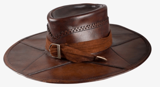 Mens Leather Wide Brim Hats, HD Png Download, Free Download