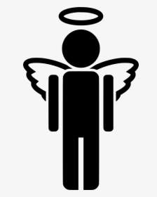 Sin Radio - Male Wings Halo Angel, HD Png Download, Free Download