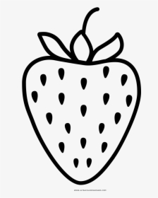 Transparent Strawberry Plant Png - Black And White Strawberry Cute Transparent, Png Download, Free Download