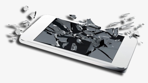 Shattered Smartphone, HD Png Download, Free Download