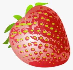 Fresa, Rojo, Los Alimentos, Frutas, Delicioso, Jugosas - Fruit Clip Art, HD Png Download, Free Download