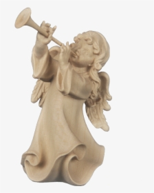 Angel With Trumpet Statue Png, Transparent Png, Free Download