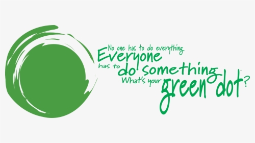 Everything Script With Dot - Green Dot Bystander Logo, HD Png Download, Free Download