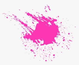 Splash Euclidean Transprent Png Free Download Pink - Pink Blood Splatter Png, Transparent Png, Free Download