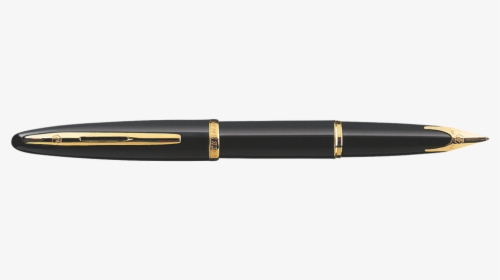 Waterman Carène Black Sea With Gold Trim Fountain Pen"  - Calligraphy, HD Png Download, Free Download