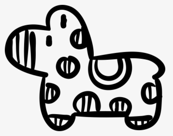 Horse Toy With Spots - Icon, HD Png Download, Free Download