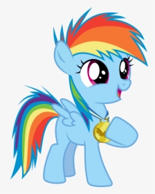 Transparent Rainbow Brite Clipart - Mlp Rainbow Dash Filly, HD Png Download, Free Download