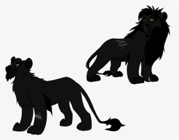 Transparent The Lion King Png - Simba Lion King Black, Png Download, Free Download