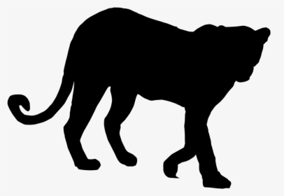 Tiger Lion Vector Graphics Royalty-free Illustration - Tiger Vector Black And White, HD Png Download, Free Download