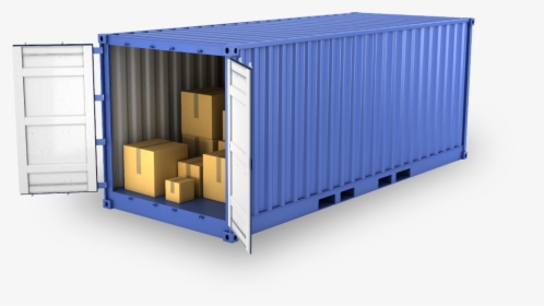 Container Cliparts - Shipping Container Clip Art, HD Png Download, Free Download