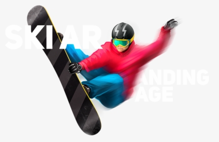 Olympic Winter Games Skiing Snowboarding Sport Clipart - Snowboard Png, Transparent Png, Free Download