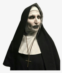 The Nun Wearing Cross Necklace - Nun 2018 The Nun, HD Png Download, Free Download