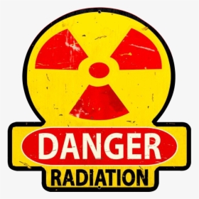 Danger Radiation Metal Sign - Radiation Danger, HD Png Download, Free Download