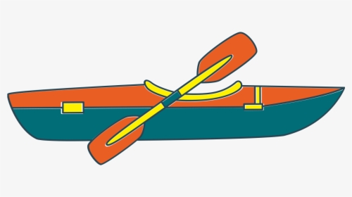 Kayaking Clipart Boat Oar - Kayak, HD Png Download, Free Download