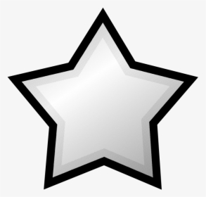 Estrelas Prateadas Png Clipart , Png Download - Cornici A Forma Di Stella, Transparent Png, Free Download