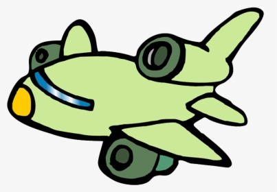 Airplane Cartoon Image - Airplane Draw Cartoon Png, Transparent Png, Free Download