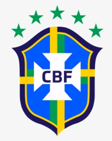 Logo Selecao Brasileira Brasil Novo Logo 2019 Com Estrelas - Cbf Logo, HD Png Download, Free Download