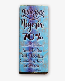 Little Lillie Mini Nigeria 70% Bean To Bar Dark Chocolate - Nail Polish, HD Png Download, Free Download