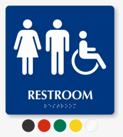 Transparent Male Symbol Png - Restroom Sign, Png Download, Free Download