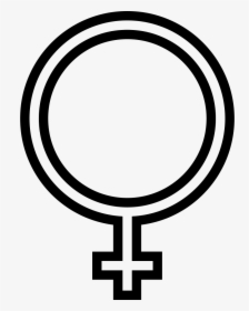 Female Gender Sign - Signo De Genero Masculino Y Femenino Para Power Point, HD Png Download, Free Download