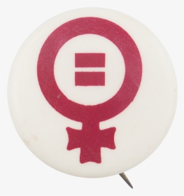 Female Equality Cause Button Museum - Cross, HD Png Download, Free Download