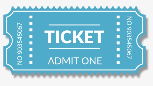 Raffle Tickets Online - Blue Tickets Transparent Background, HD Png Download, Free Download