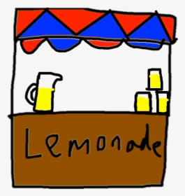 Lemonade Stand Drawing, HD Png Download, Free Download