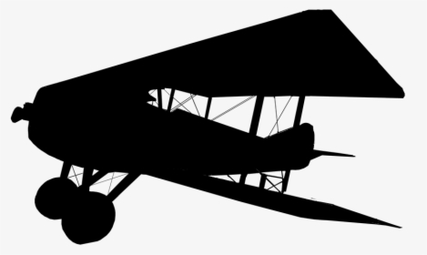 Aircraft, Propeller, Biplane, Engine, Army, Flight - Avion Helice Silueta Png Vector, Transparent Png, Free Download