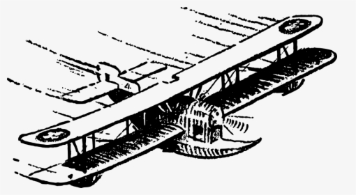 Biplane Flying - Clip Art, HD Png Download, Free Download