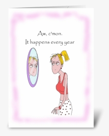 Wrinkles Greeting Card - Cartoon, HD Png Download, Free Download