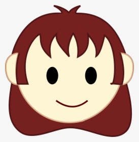 Emotions, Emotion, Emocicon, Face, Girl, Happy, Joy - Face Boy Cartoon Png, Transparent Png, Free Download