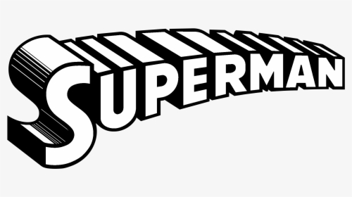 Superman Logo Black And White - Superman Logo Black & White, HD Png Download, Free Download