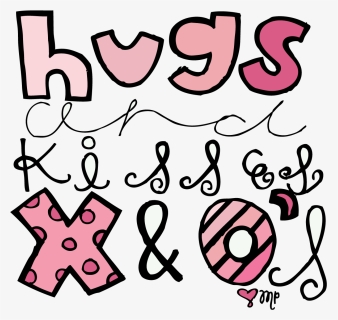 Pin Kiss Clipart Hugs And Kis - Hugs And Kisses Baby, HD Png Download, Free Download