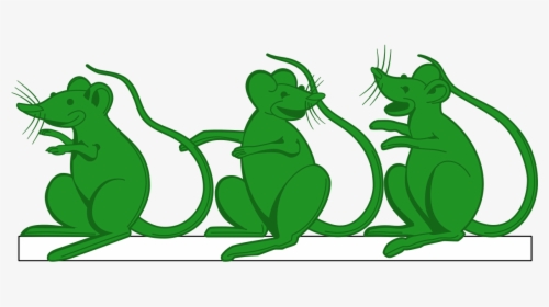 Three Green Mice - Sorci Verdi, HD Png Download, Free Download