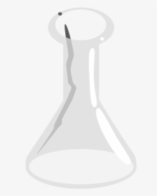 Table,erlenmeyer Flask,laboratory Flasks - Erlenmeyer Flask, HD Png Download, Free Download