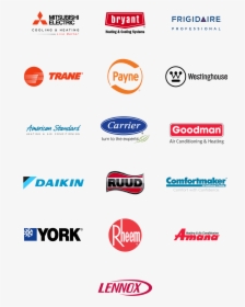 We Service All Hvac Brands - Air Conditioning, HD Png Download, Free Download