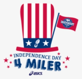 Asics Independence Day 4 Miler Presented By Independent - Asics, HD Png Download, Free Download