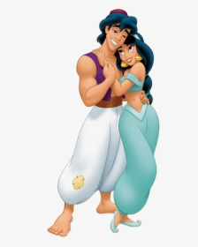 Cartoon Princess Jasmine And Aladdin, HD Png Download, Free Download