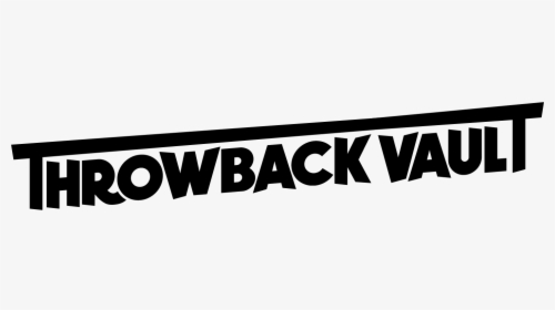 Throwback Vault - Black-and-white, HD Png Download, Free Download