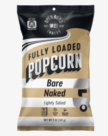 Bare Naked Popcorn Front Of Package - Alphabet Pasta, HD Png Download, Free Download