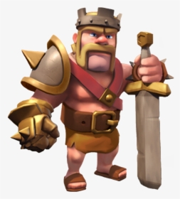 Transparent Clash Of Clans Logo Png - Clash Of Clans Barbarian King, Png Download, Free Download
