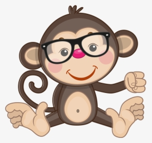 Transparent Cute Monkeys Clipart - Birthday Monkey Clipart Png, Png Download, Free Download