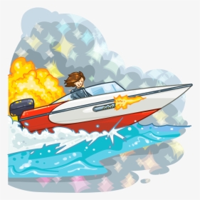 Speedboat Card, HD Png Download, Free Download