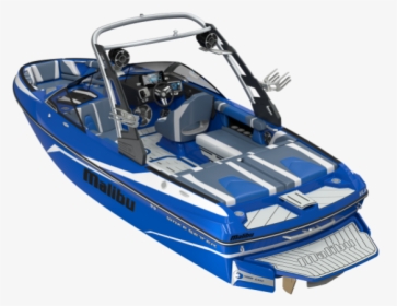 Blue Wakesetter Boat, HD Png Download, Free Download