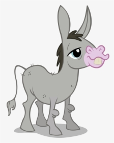 Mule Pony Applejack Horse Rainbow Dash - Mule Png, Transparent Png, Free Download