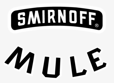 Smirnoff Mule Logo Black And - Smirnoff Ice, HD Png Download, Free Download
