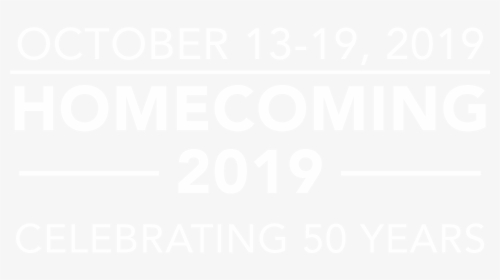 Homecoming   October 13-19, 2019   Uab"s 50th Anniversary - Exclusive, HD Png Download, Free Download